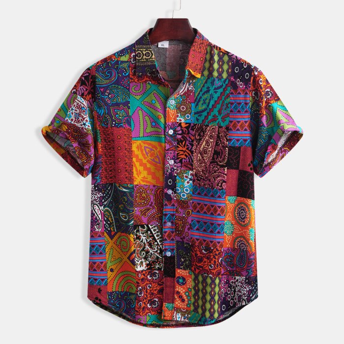 Colorful dress shirts for men