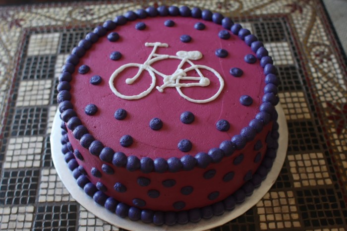 How to make a bicycle cake decoration