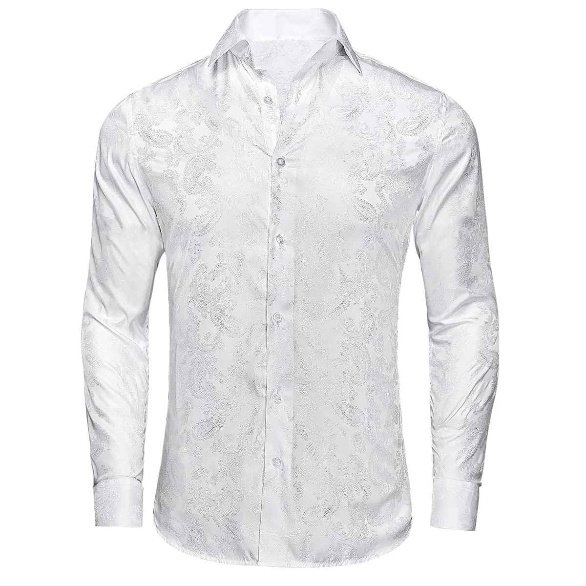 Mens paisley dress shirt