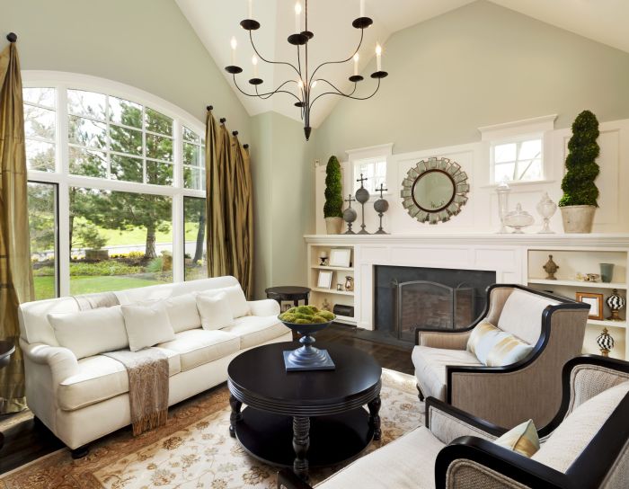 How to decorate family room simply