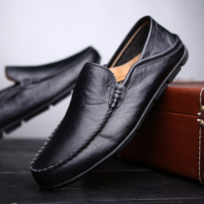 Mens soft leather dress shoes