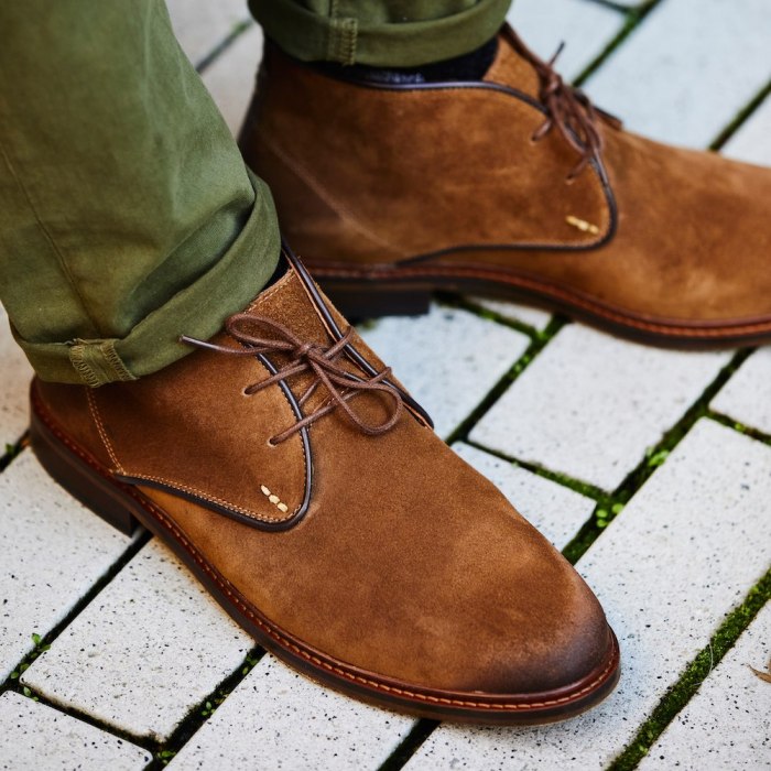 Mens chukka dress shoes