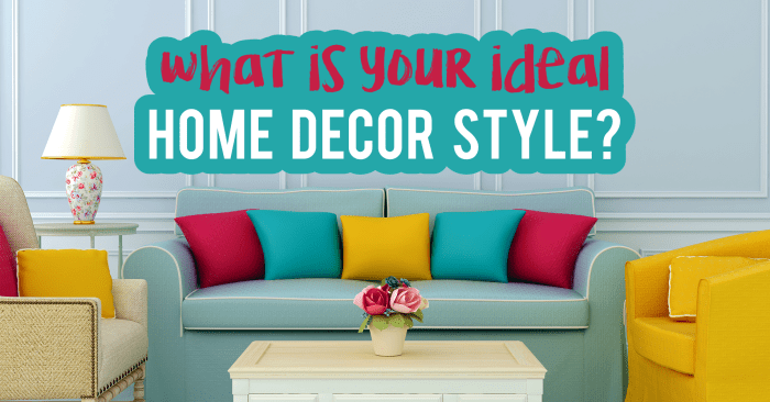 What is my home decorating style quiz