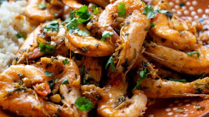 How to cook garlic prawns spanish style