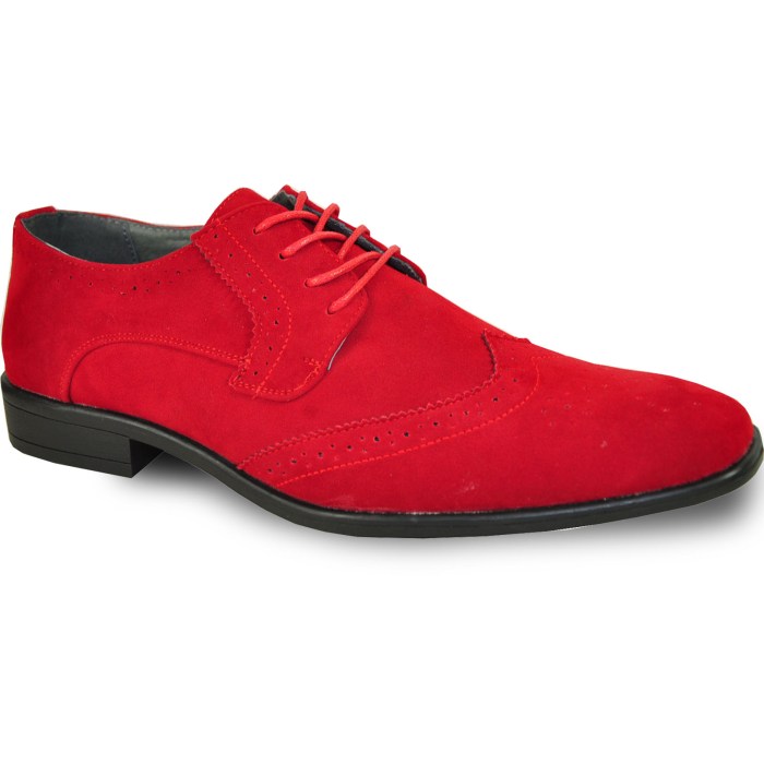 Mens dress shoes with red soles