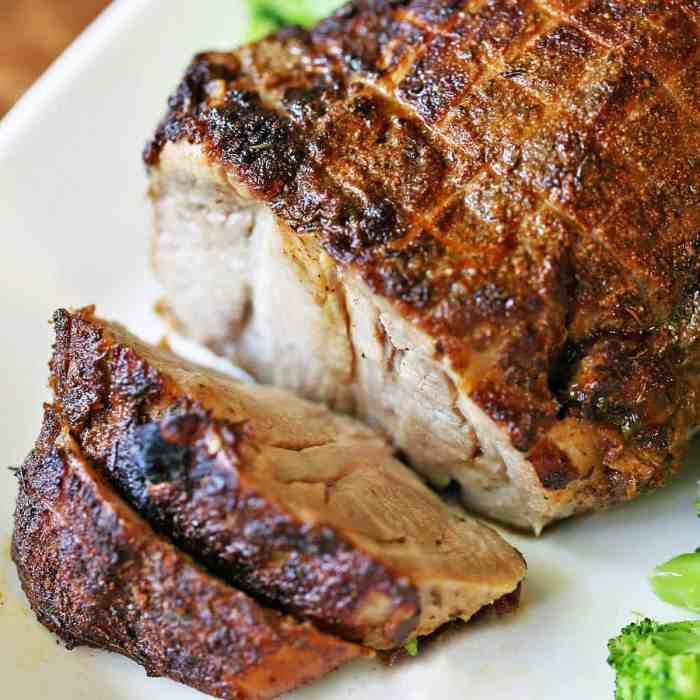 How to cook a french style pork roast